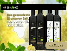 Tablet Screenshot of green-food.info